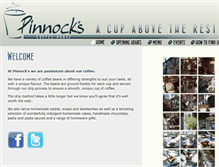 Tablet Screenshot of pinnockscoffeehouse.com